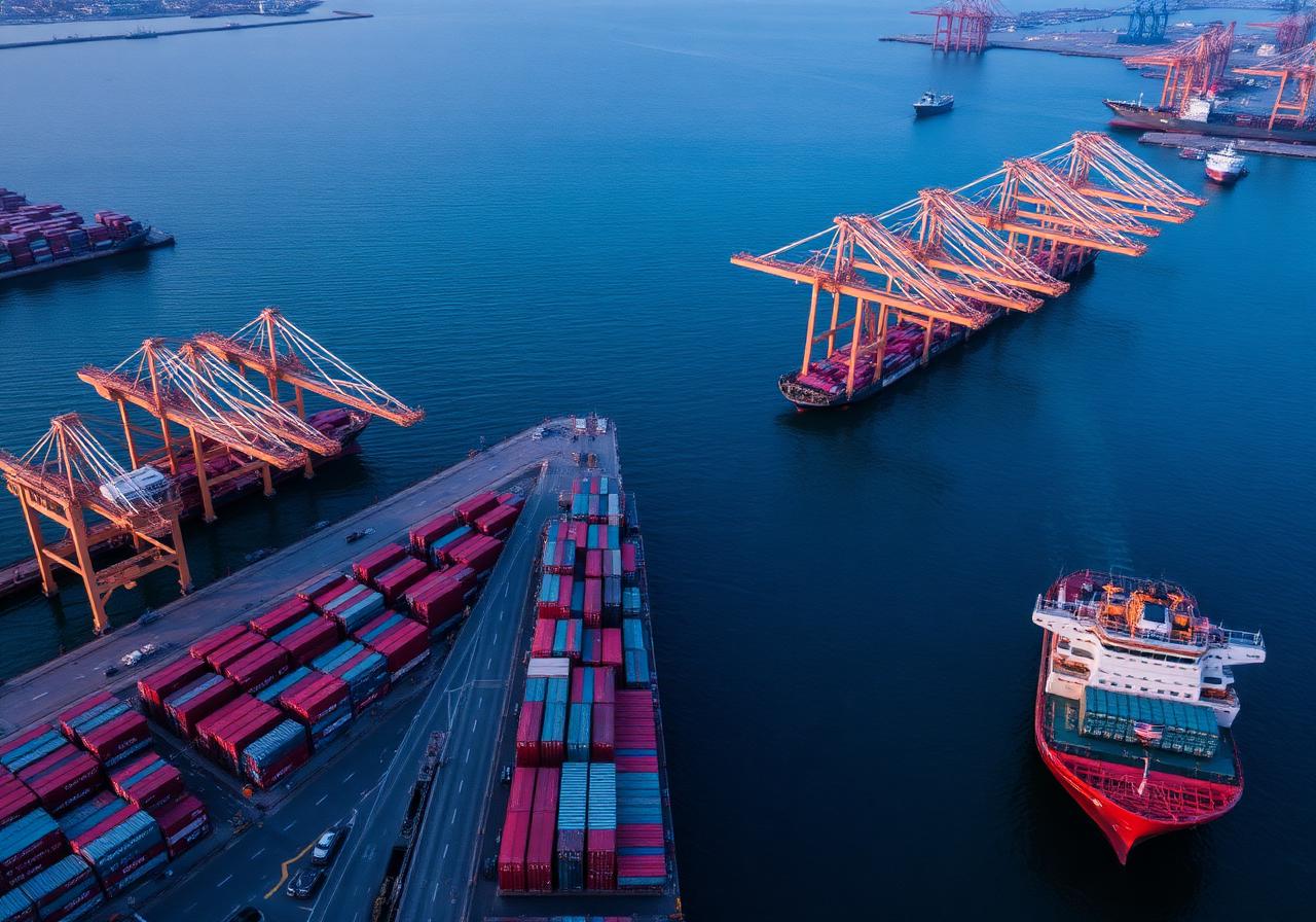 Port-Adjacent Distribution